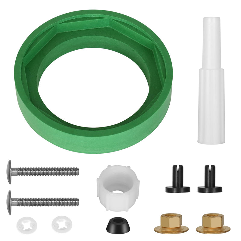 3 Inch Tank to Bowl Gasket & Bolts Kit, Replacement Parts for American Standard Champion 4 Toilets, Complete Seal Repair Set