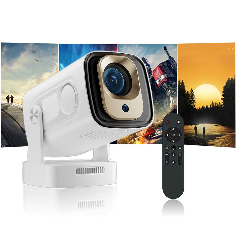 Auto Focus Mini Projector with Native 1080P Support, Portable Projector with Wifi and Bluetooth, Outdoor Projector Built in Apps, Smart Projector 260 ANSI, HY310 Pro/HY260 Pro Movie Projector HY310PRO