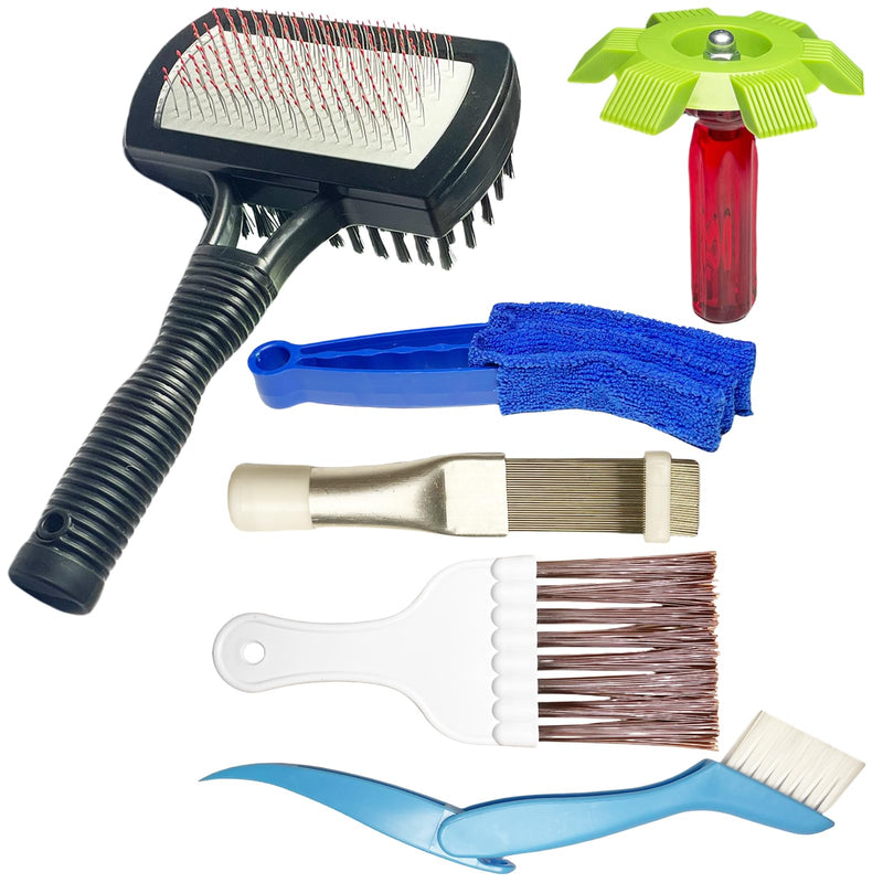 Air Conditioner Fin Cleaning Kit, HVAC Coil Cleaner Set AC Fin Comb Brush