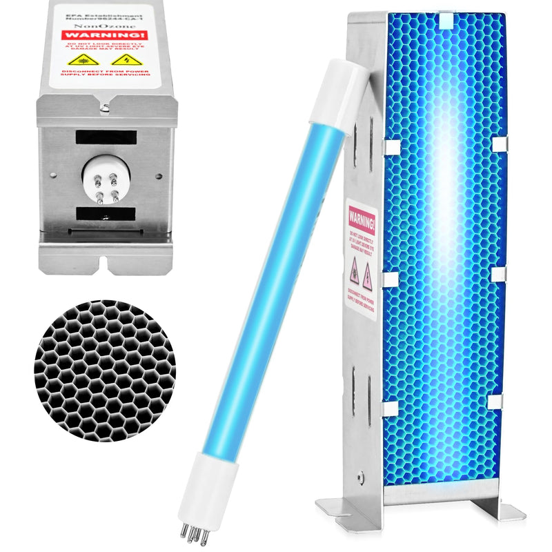 2026 Upgrade 9” Air Scrubber Advanced Replacement Bulb, Ozone-Free, PCO 1