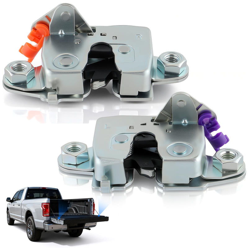 AUTOKAY 65780-0C010 Left and Right Side Tailgate Latch Lock Fit for Toyota Tundra 2000 2001 2002 2003 2004 2005 2006 RE# 65790-0C010 657800C010 657900C010