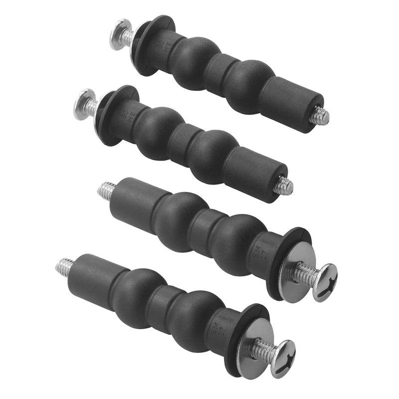 THU651N Toilet Seat Bolts Replacement for TOTO Toilet Parts Replacement for TOTO Toilet Seat Hinge Screw Kit,Toilet Lid Screws Universal Rubber Expansion Seat Cover Screws-4Pack