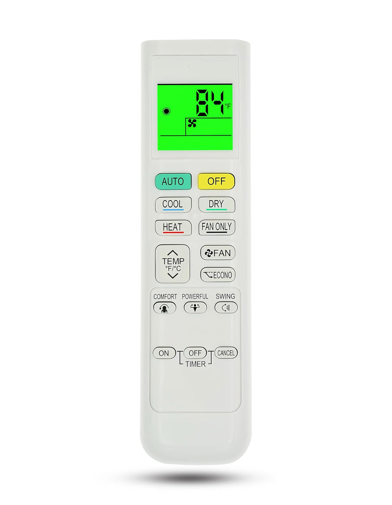Replacement Remote Control for DAIKIN AC Air Conditioner FTX09NMVJU FTXN09NMVJU RX09NMVJU FTX12NMVJU FTXN12NMVJU FTX15NMVJU FTXN15NMVJU FTX18NMVJU FTXN18NMVJU FTXN24NMVJU FTX24NMVJU