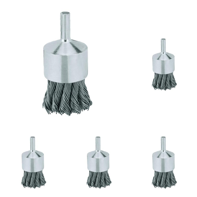 DeWalt Accessories DW4902 1" Knot Wire End Brush, (Pack of 5) (Pack of 5)