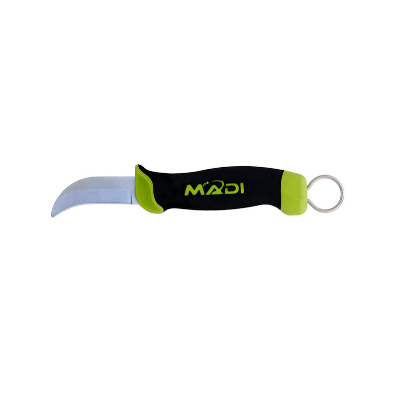 MADI Fixed Blade Skinning Knife – Blunted Utility Blade for Linemen, Electrical & Utility Work - FBSK-3B