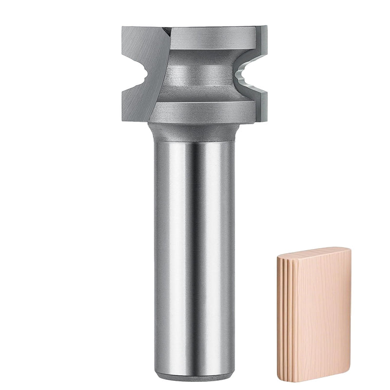 SpeTool Carbide Router Bit 1/2 Shank Compatible with Festool Domino Joiner, 5mm Domino Tenon Cutters for Woodworking 5mm Dia