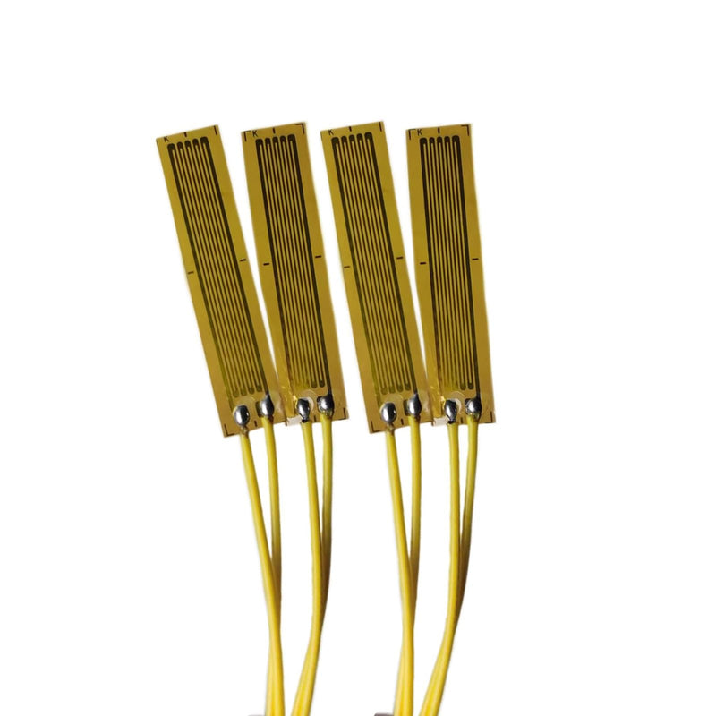 Strain Gauge, Aggofory 20AA 120 Ohm Strain Gauge Used in Mechanics Experiment for Material, Industry or Science (4 Pack) 0