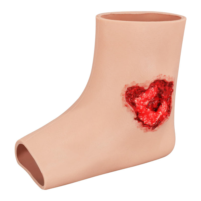 Ankle Bullet Wound Packing Trainer Sleeve | GSW Stop the Bleeding Training Simulator for Hemostasis Practice, Realistic First Aid & Emergency Response Demonstration