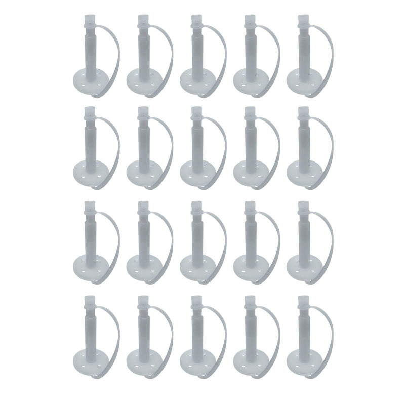 Liquid Concrete Standard Surface Injection Ports with Attached Caps (20) 20