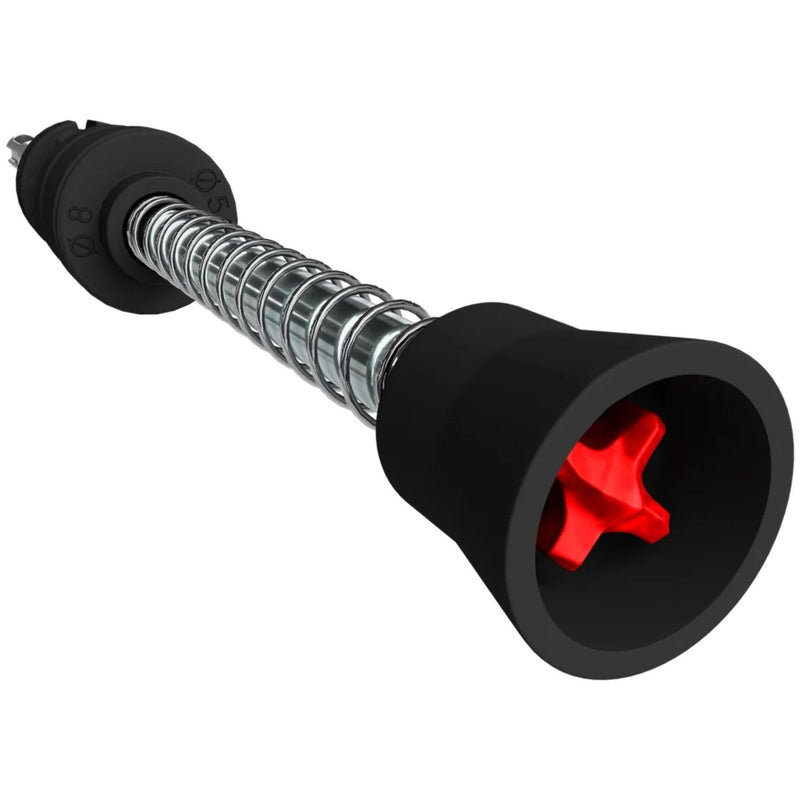 Diablo Amped Rebar Demon SDS-Plus 4-Cutter Hammer Drill Bit | Full Carbide Head Dust - 1/4" Diameter, 9" Length, 4" Working Length - DMAPLA4400 1/4" x 4"x 9"