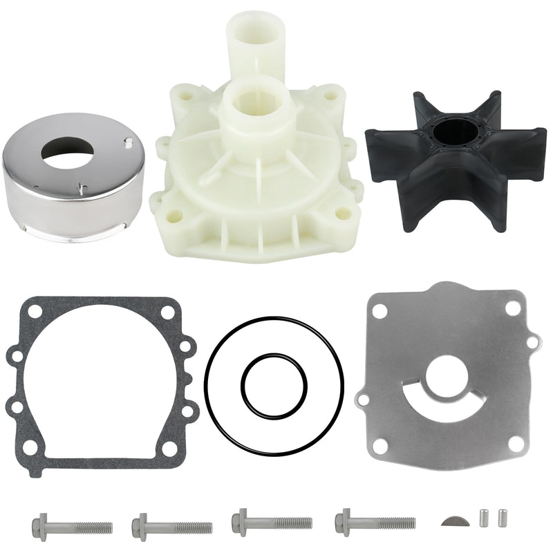 Water Pump Impeller Kit 61AW0078 Compatible with Yamaha Outboard Marine 150 175 200 225 250 300 HP Motorsm, 2/4 Stroke, Replaces 61A-W0078-A2/A3/A4-00 Sierra 18-3396-1