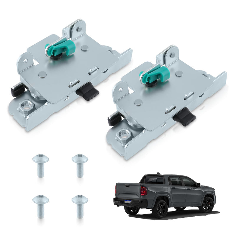 Pair of Left & Right Rear Tailgate Latch for Dodge Ram 1500 2500 3500 2002-2018
