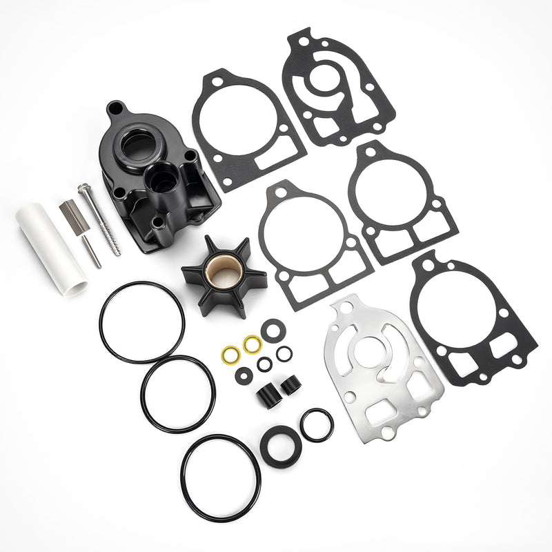 96148Q8 Water Pump Impeller Repair Kit for Mercury Mariner Outboard V6 65-225 HP and Mercruiser MC-1 R MR Alpha One Gen 1 impeller kit Replacement 46-96148A8 46-96148Q8 46-96148T8, 18-3217