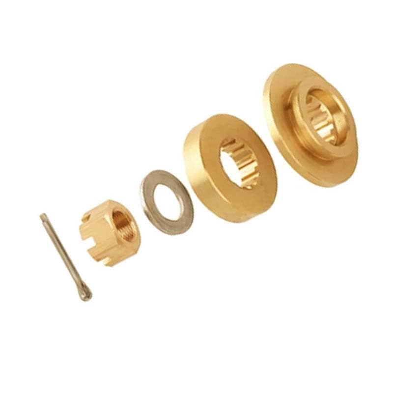 Propeller Hardware Install Kit fit Yamaha Outboard 40HP-55HP Engine Motor Thrust Washer/Spacer/Washer/Nut/Cotter Pin 66T-45987-01 670-45997-01