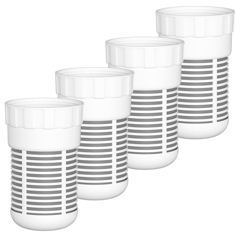 Water Pitcher Replacement Filter Pack Compatible with Alexapure Pitcher Groundbreaking Water Filtration System, 4 Packs