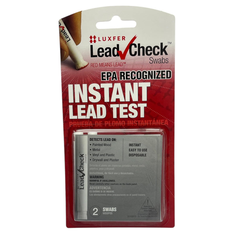 LeadCheck Swabs, Instant Lead Test, 2 Swab Blister Pack