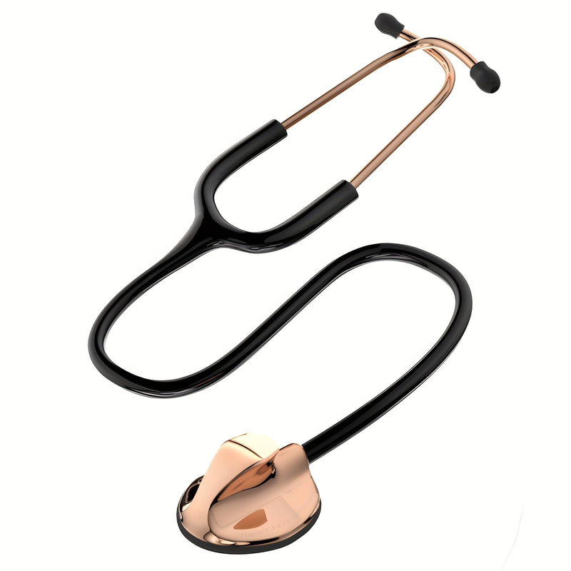 MaiWieel-Master Stethoscope Single Head Stethoscope,Tunable Diaphragm,Estetoscopio for Nurses, Doctors, Paramedics, Students,Home Medical,Rose Gold Chestpiece (Rose Gold) Rose Gold