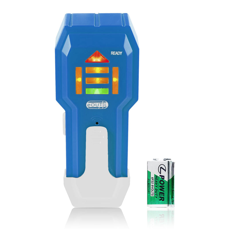 Stud Finder Wall Scanner Wood and Metal Detector Sensor for 3/4 inch Thickness Wall (ST102-Blue) Blue
