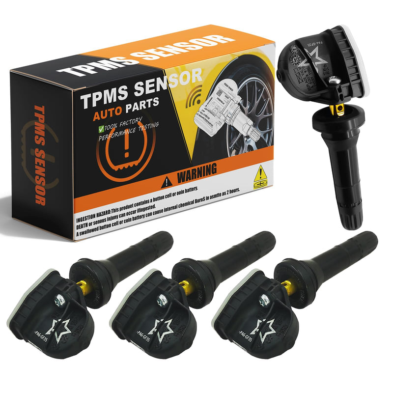13598773 Upgraded 433MHZ TPMS Sensor Fits for:-Chevy Traverse 2016-2022, Malibu 2016-2022, Cruze 2016-2019, Impala 2017-2018, Tire Pressure Monitoring System Sensor-4PCS