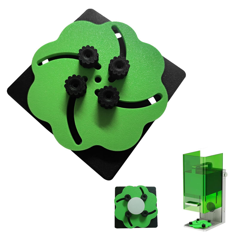 Adjustable Self-Centering Jig for xTool F1 Laser – Precise Alignment, Cover-Down Use, Stable Engraving on Various Materials (0.4"-3.15")