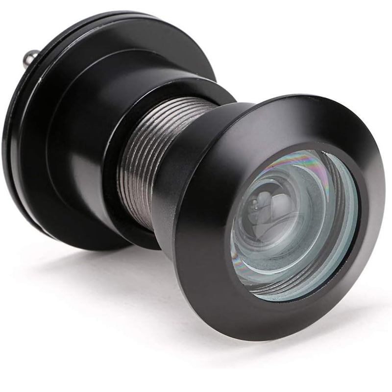 220-Degree Door Viewer Peephole with Heavy Duty Rotating Privacy Cover for 1-21/32" to 2-1/8" Doors for Home Office Hotel