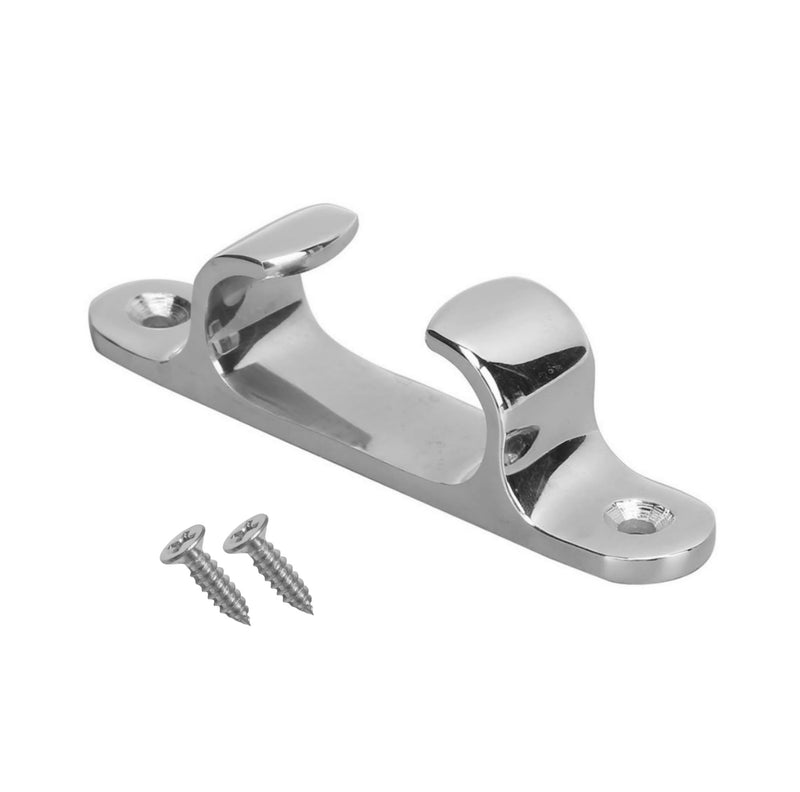 4/5/6 inch Stainless Steel 316 Cable Guide, Marine Hardware Straight slideway, Heavy Duty Straight Wedge Cleat 6inch