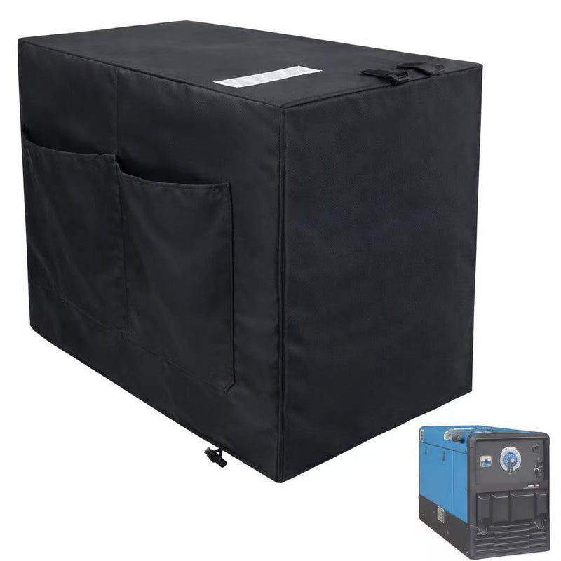 Engine Driven Welder Cover,600d Heavy-Duty Waterproof Oxford Fabric For 225/230/265/325 Engine Welder,30"Hx22"Wx42"D(Cover Only)
