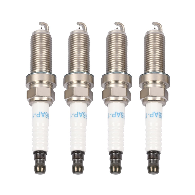 Set of 4 Iridium Spark Plugs LKAR7C-9 93961 Compatible with Mercury Outboard Motor 175 HP Through 300 HP 450R V6 V8 4.6L 4-Stroke Outboards Replace 8M0135348 33-8M0135348