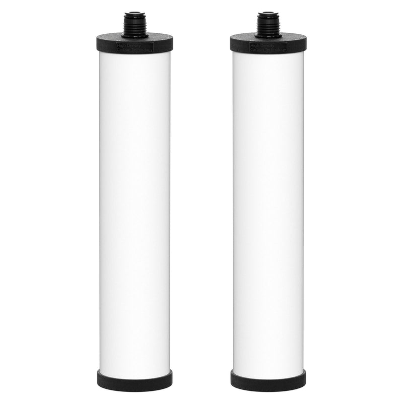 FRX02 W9223021 UltraCarb Ceramic Water Filter Candle, Compatible with Franke 02 FRX-02 FRX02 FR9455 and FRX-01 for Filterflow and Triflow Systems, 2 Pack