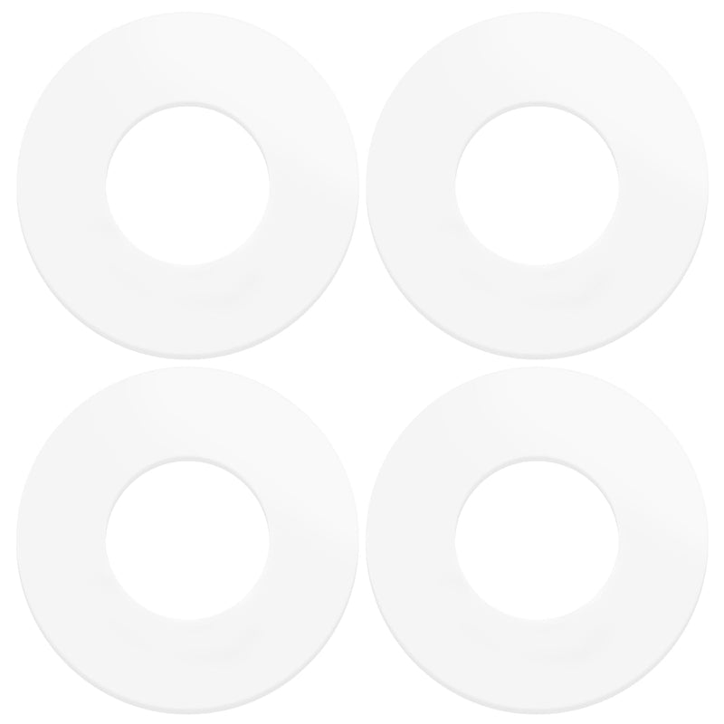 (4-Pack) Flush Valve Silicone Seals, Compatible with American Standard 7381042-0070A Toilet Flush Valve Gaskets, Fits Tanks 4035.216 and 4035.516, 2-5/8" Outer Diameter, 1-3/16" Inner Diameter
