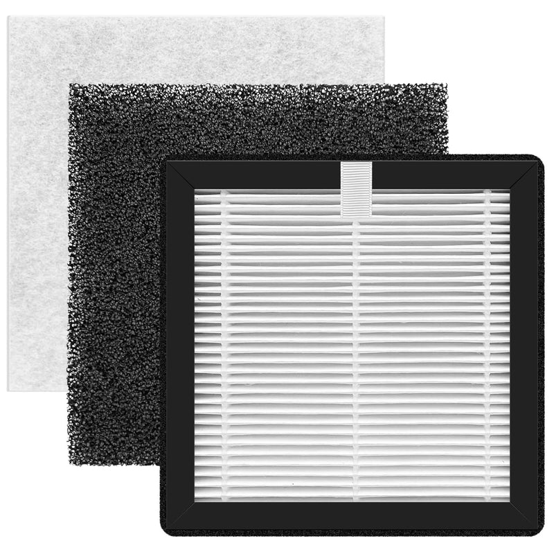 H13 Filter Compatible with KOONE & M-T Solder Fume Extractor,Smoke Purifier | (6”× 6”) Laser Engraving System Replacement Filter 3x Hepa, 6x Per Filter
