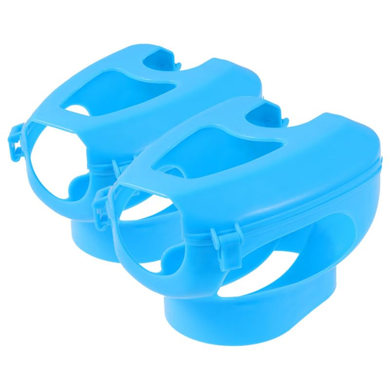 BESTonZON 2pcs Pigeon Injection Holder Feeding Stand for Easy Medicine Application Fixed Mount for Pigeons for Pet Bird Care
