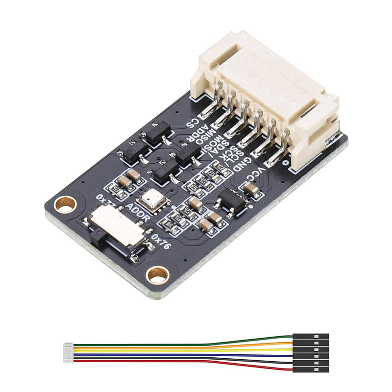 BME280 Environmental Sensor, Temperature Humidity Pressure Module, High Accuracy, I2C/SPI Interface,Compatible with Arduino/Raspberry Pi/STM32