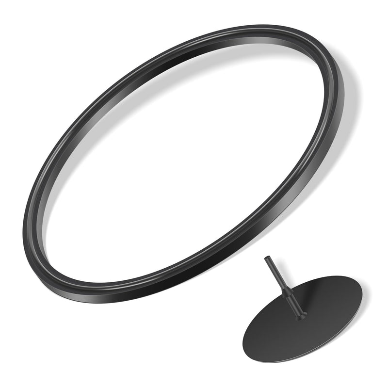 R0623300 O-Ring Seal and R0623400 Relief Valve, Replacement Parts for Zodiac CLC500 Cyclonic Leaf Catcher, Durable Rubber (2-Pack)
