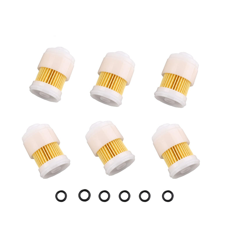 68F-24563-00-00 68F-24563-10-00 68F-24563-01-00 68F24563 Fuel Filter (6pcs) Replacement for Yamaha Outboard 150HP-300HP