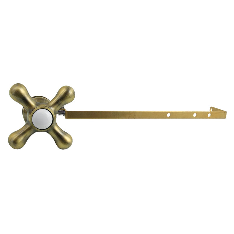 Kingston Brass KTAXD3 Victorian Universal Front or Side Mount Toilet Tank Lever in Antique Brass