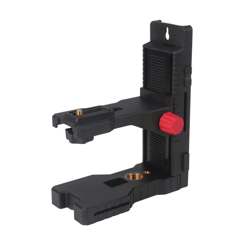 L-Shape Magnetic Bracket Laser Level Adapter, 1/4"-20 Male Threaded Adjustable Magnetic Pivoting Base, 360° Adjustable Support Multifunctional L Bar Bracket for Wall & Ceiling Mount