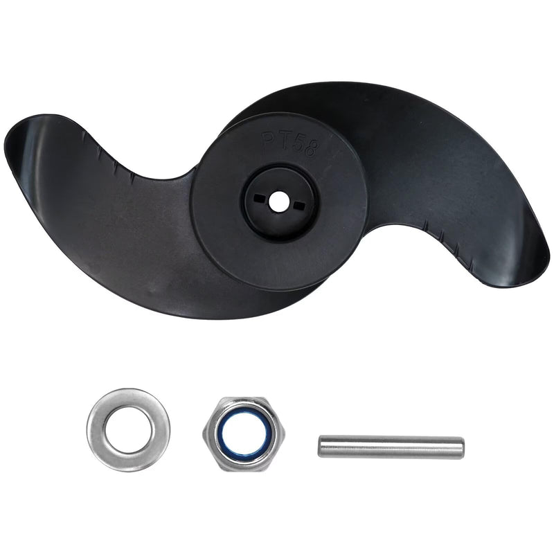 New MKP-32 Trolling Motor Prop Fit for Minn Kota Endura 46, 50, 55; Endura C2 50, 55; Endura Max 50, 55, Fits 3-5/8" Motor Diameter, Replaces ‎2091160 1378131 1865017