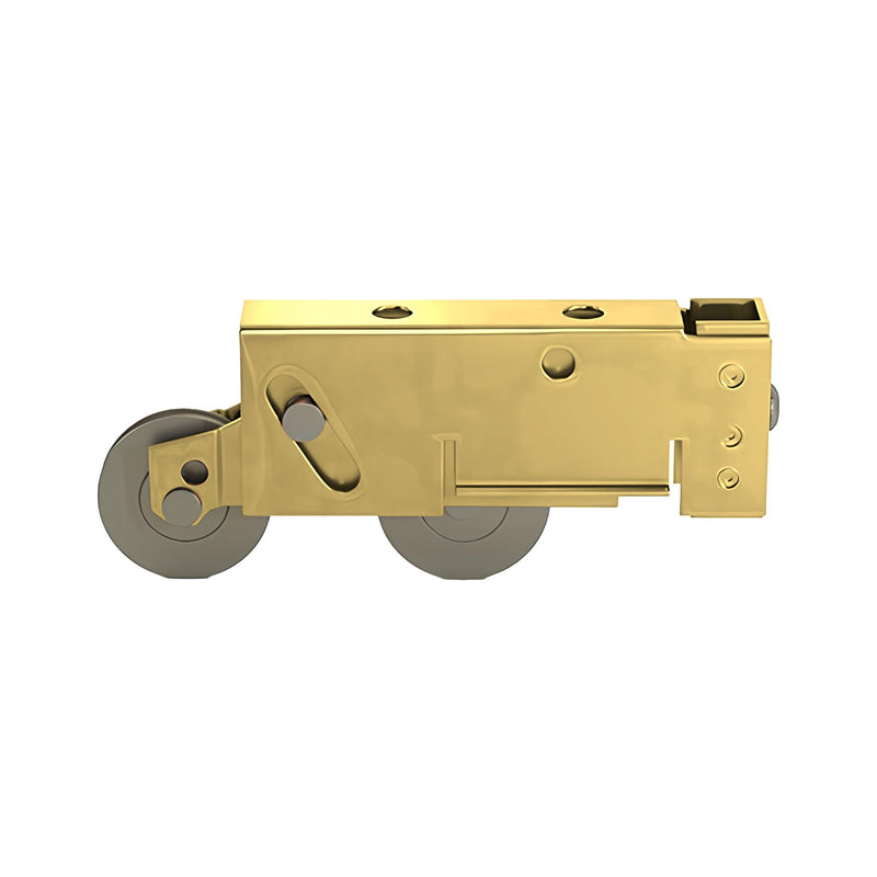 Brixwell Patio Door Roller Tandem Steel Wheel, 1-1/2" Wheel Size, 1-3/4" Height, 4-1/2" Length, For Smooth Use, Roller For Residential And Commercial Sliding Doors
