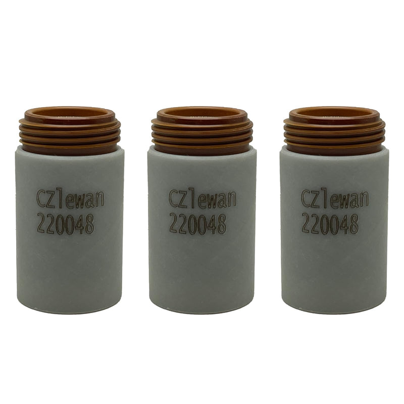 3Pcs 220048 Retaining Cap for Hypertherm PMX 1250 1650 Plasma Cutting Torch Consumables