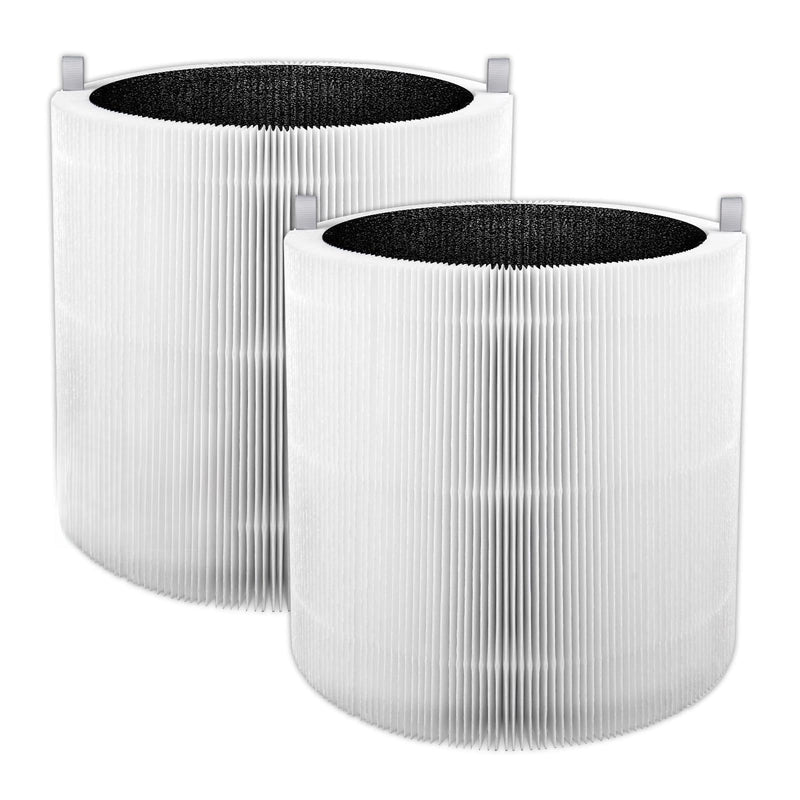 2 Pack 311i Max Replacement Filters Compatible with Blue Pure 311i Max Air Purifier, H13 True HEPA Filter, 2-in-1 Activated Carbon Filters