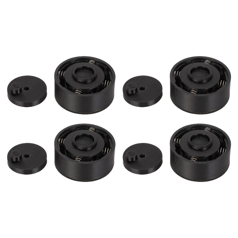 4Pcs Anti Vibration Feet Shock Absorbing Pads for 3D Printers Like K2 Plus Ender 3 CR-10 Rubber Noise Reduction Stable Leveling Accessories
