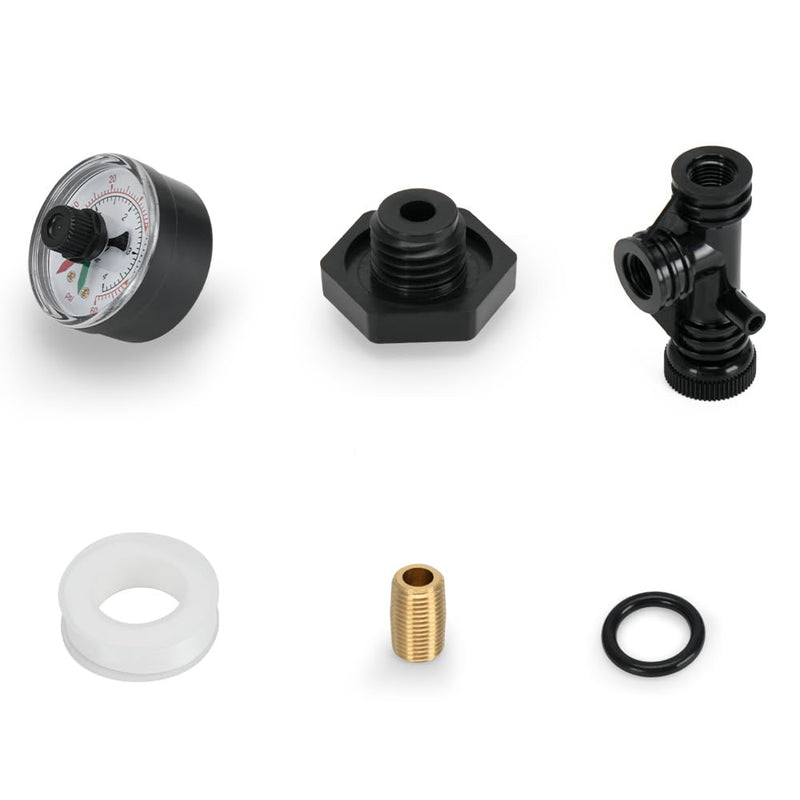 24850-0105 Air Relief Valve & Gauge Assembly Replacement for Select Sta-Rite Pool and Spa Filters
