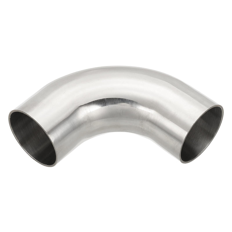 PATIKIL 90 Degree Mandrel Bend Elbow 2 1/4" OD Steel Exhaust Elbow 57mm