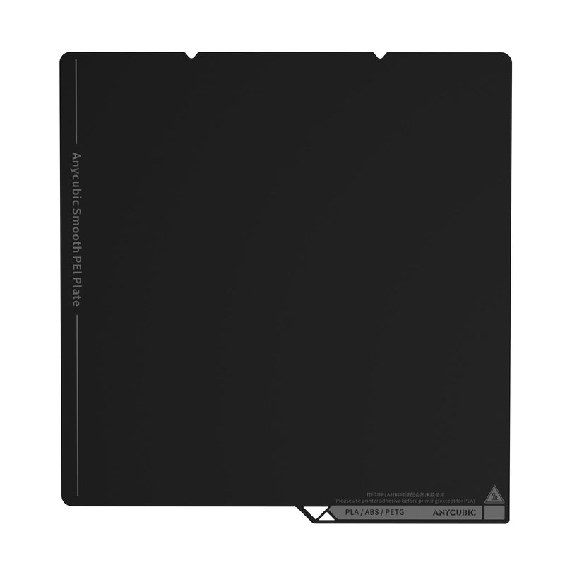 Anycubic PEI Build Plate for Anycubic Kobra S1/Kobra S1 Combo/Kobra X/Kobra X Combo/Kobra S1 ACE 2 Pro Combo/Kobra 4/Kobra 4 Combo, 250x250mm Double Sided Smooth Heated Bed,Spring Steel Sheet