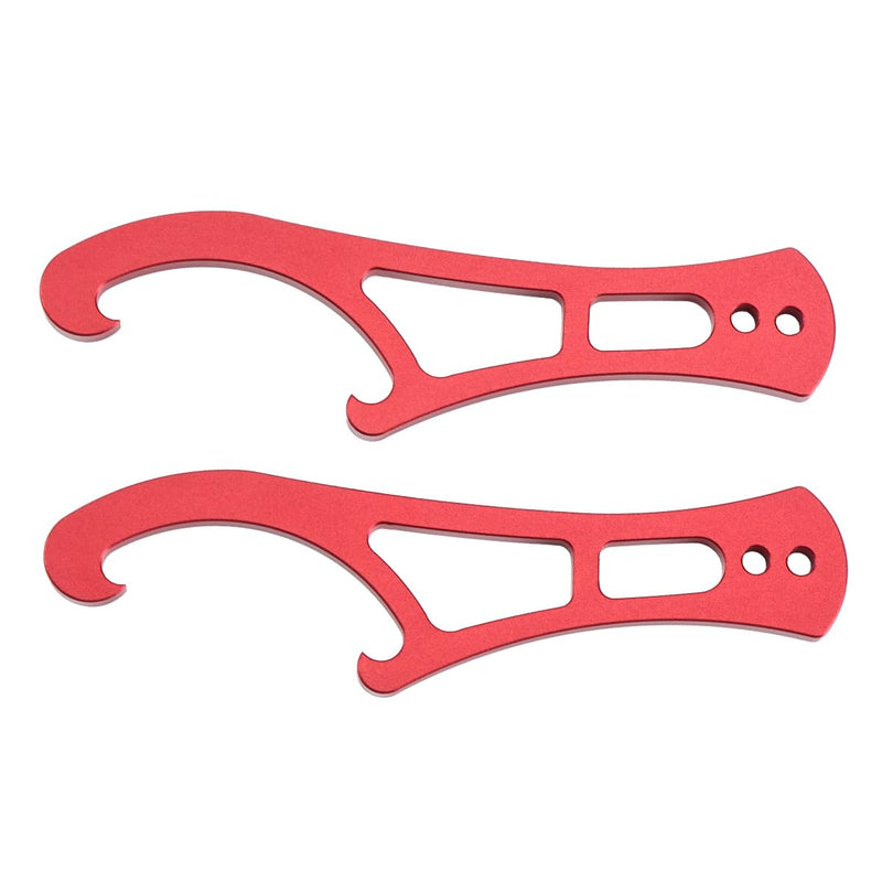 2Pcs Firefighting Mini Spanners, Compact Aluminum Firefighting Spanner Wrench,Lightweight & Portable Essential Tool for Firefighters