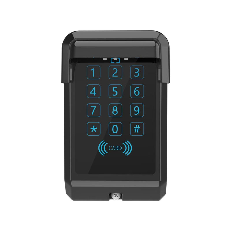 TKM-03 Wireless Touch Panel Gate Keypad with Outdoor Keypad Cover Digital Code Entry Access Control for GYXEL & JUJIANG Automatic Swing Gate Opener Operator Accessories