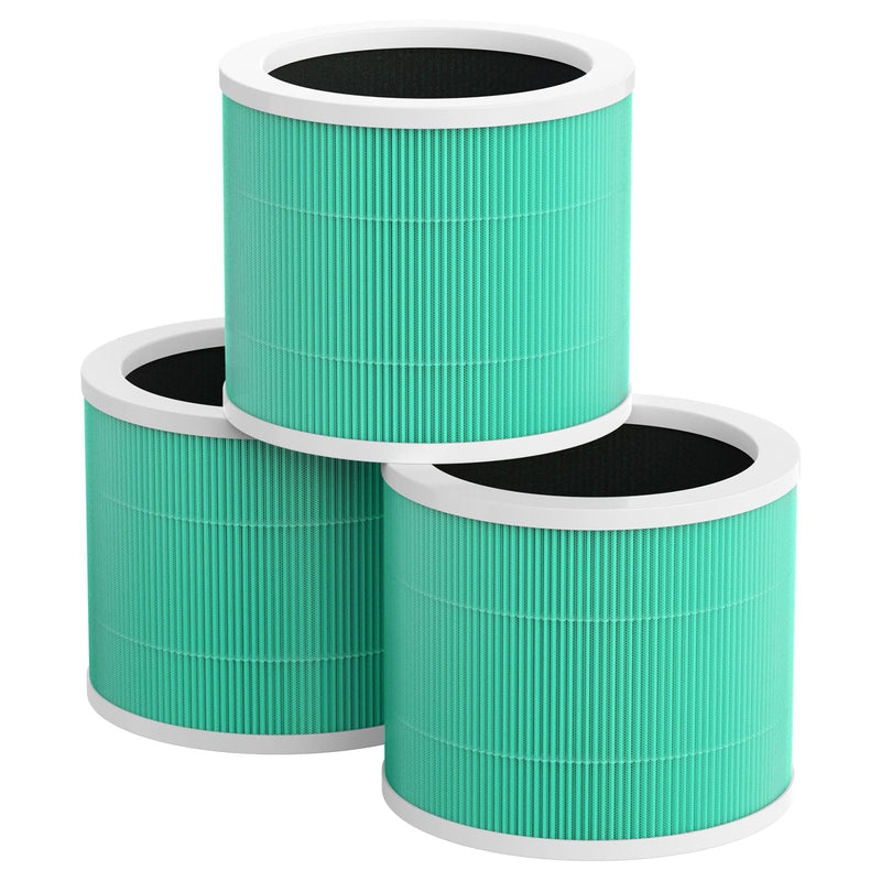 3 Pack ZQA-2000A ZQA-2000B Replacement Filter Compatible with Cobectal and Oterbear ZQA-2000 Series Air Purifiers, 3-in-1 Air Purifier Filter, Activated Carbon 3 Pack