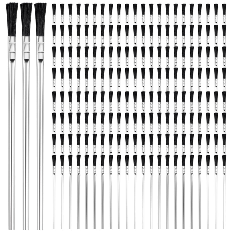 Lallisa 300 Pcs Acid Brush Bulk Wide Horsehair Acid Flux Brushes(1/4,5.5inch) 1/4,5.5inch