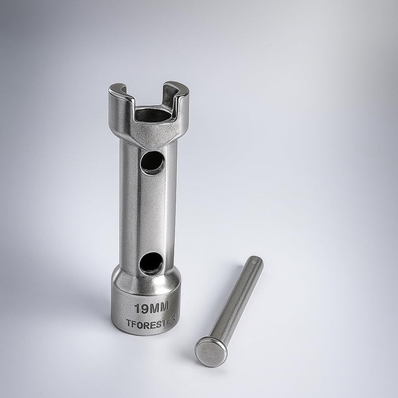 3/4″ (19 mm) Stainless Steel Strut Channel Socket – Hexagonal Design, Marine‑Grade, For 1/2″ Drive Wrenches – Ideal for Unistrut/Strut Channels